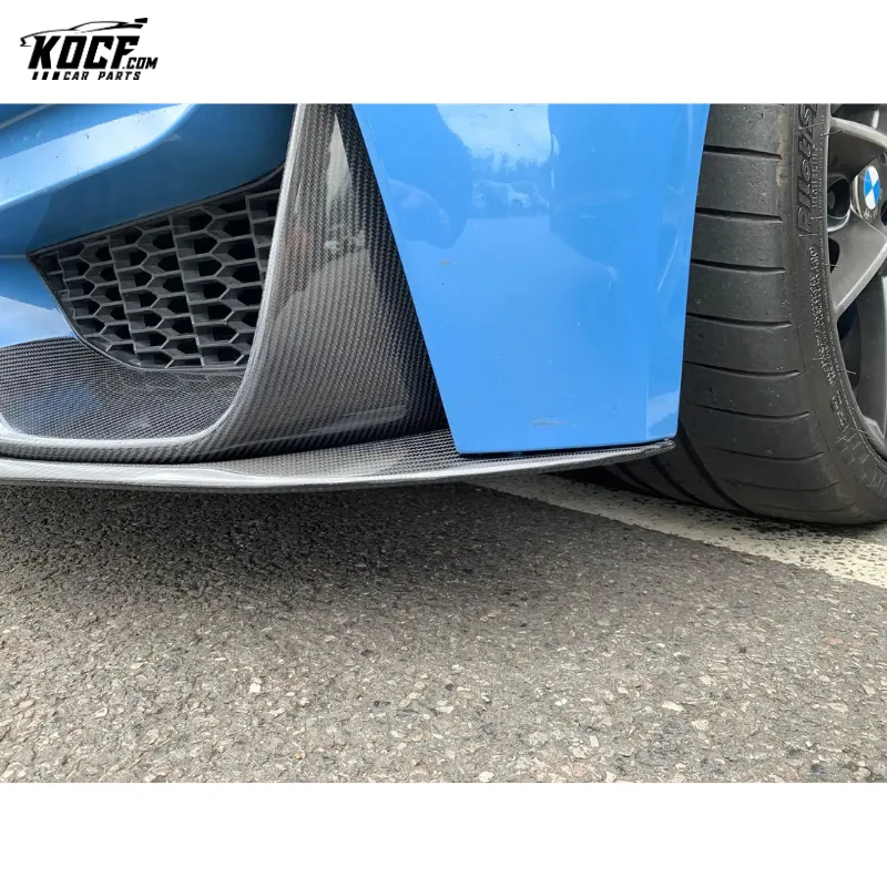 2015-19 F80 M3 MP style Carbon Fiber Front Bumper Chin Lip with splitter For BMW F80 M3 F82 F83 M4