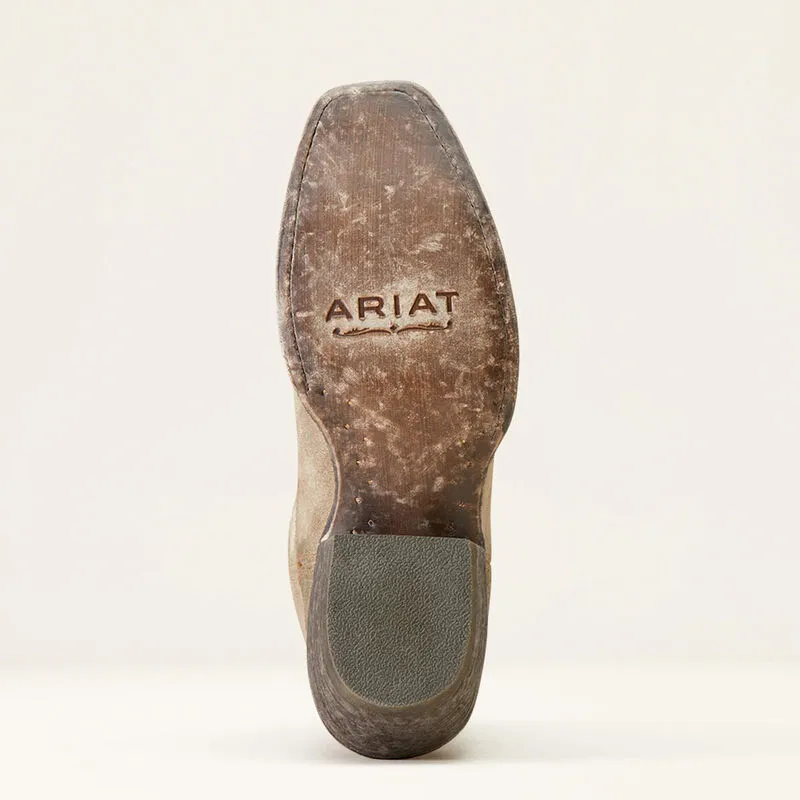 Ariat® Women's "Memphis" Western Boots - Burnt Taupe Suede