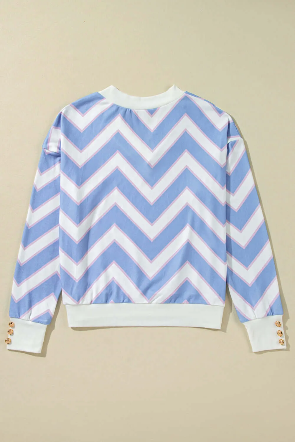 CHEVRON CHIC TOP