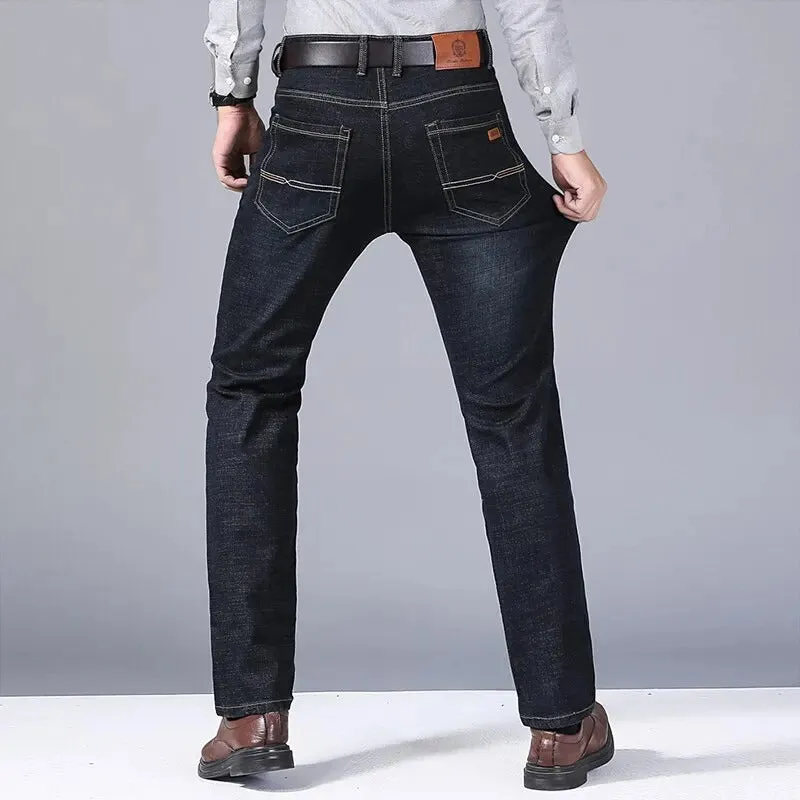 Jeans i klassisk denim fr mn