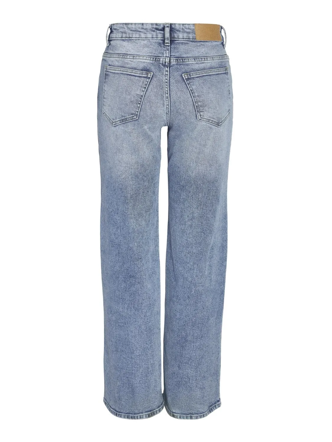 Light Blue Denim Jeans med vidde - Yolanda - Noisy May