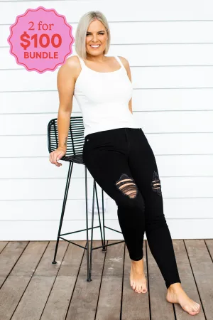 Luca Jeans in Black