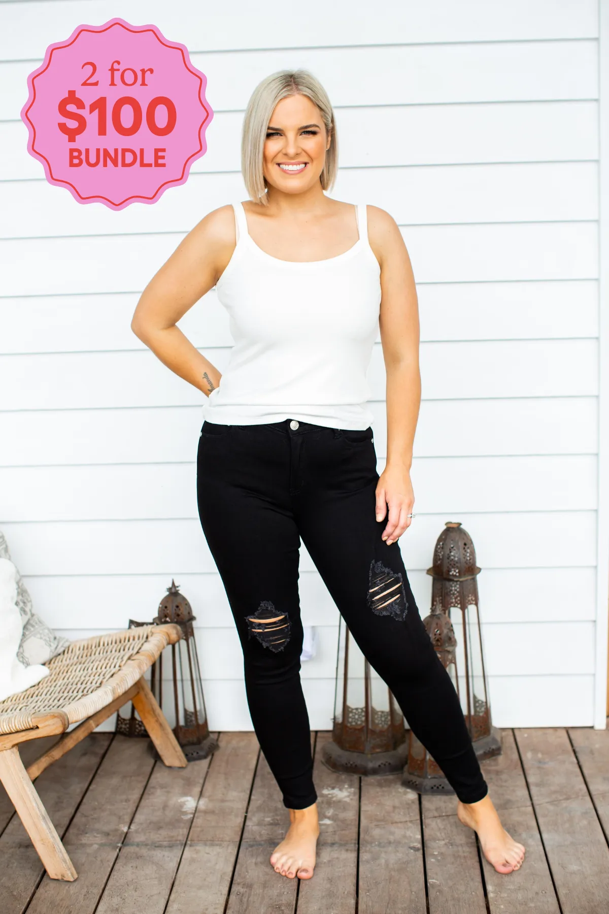 Luca Jeans in Black