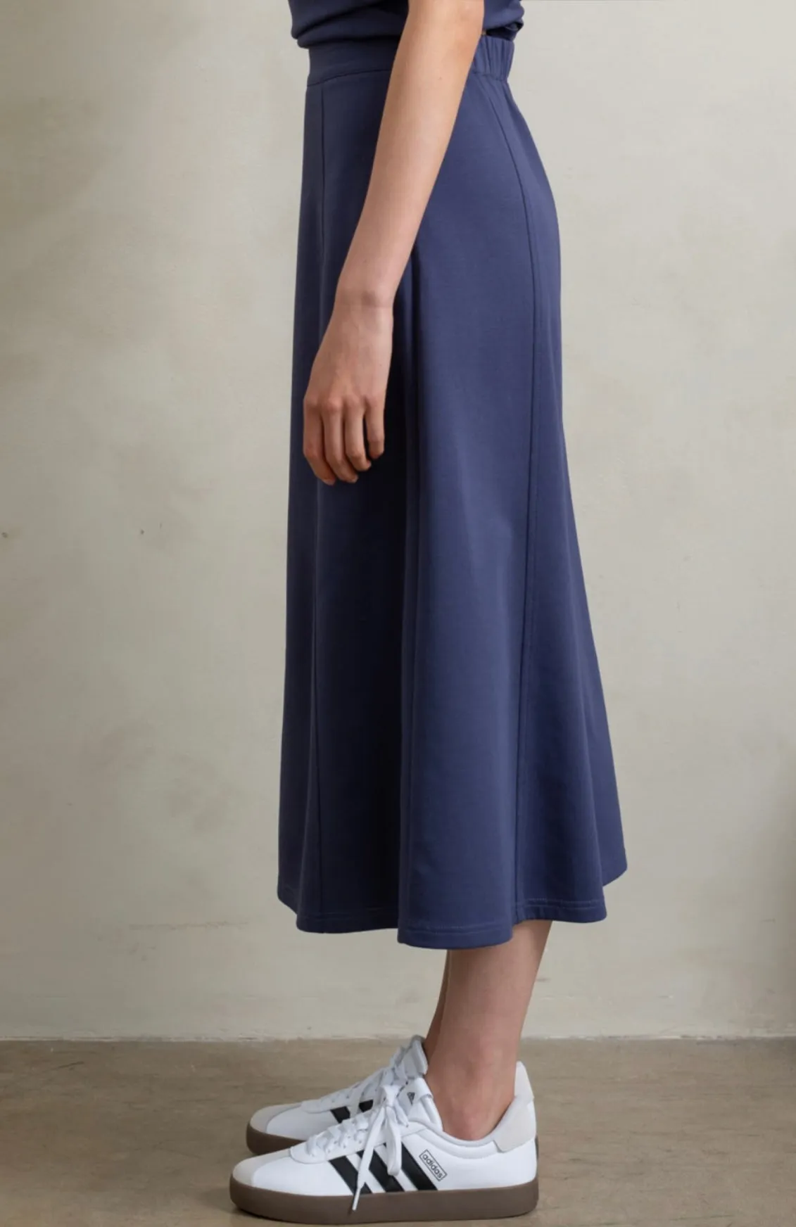 Navy Pencil Skirt
