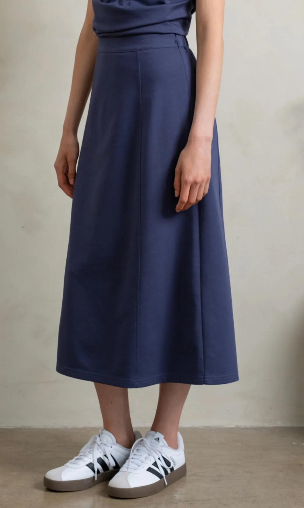 Navy Pencil Skirt