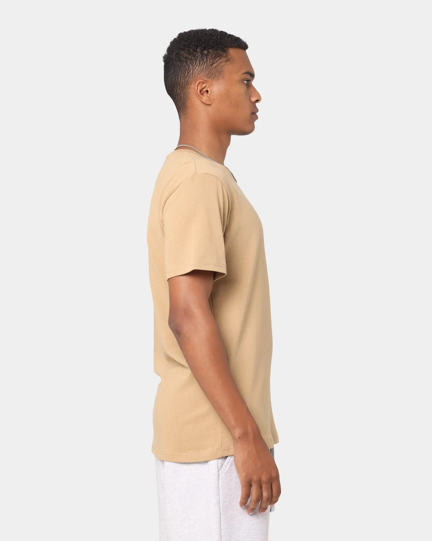 Tommy Jeans Tiny Circle Logo T-Shirt Classic Khaki