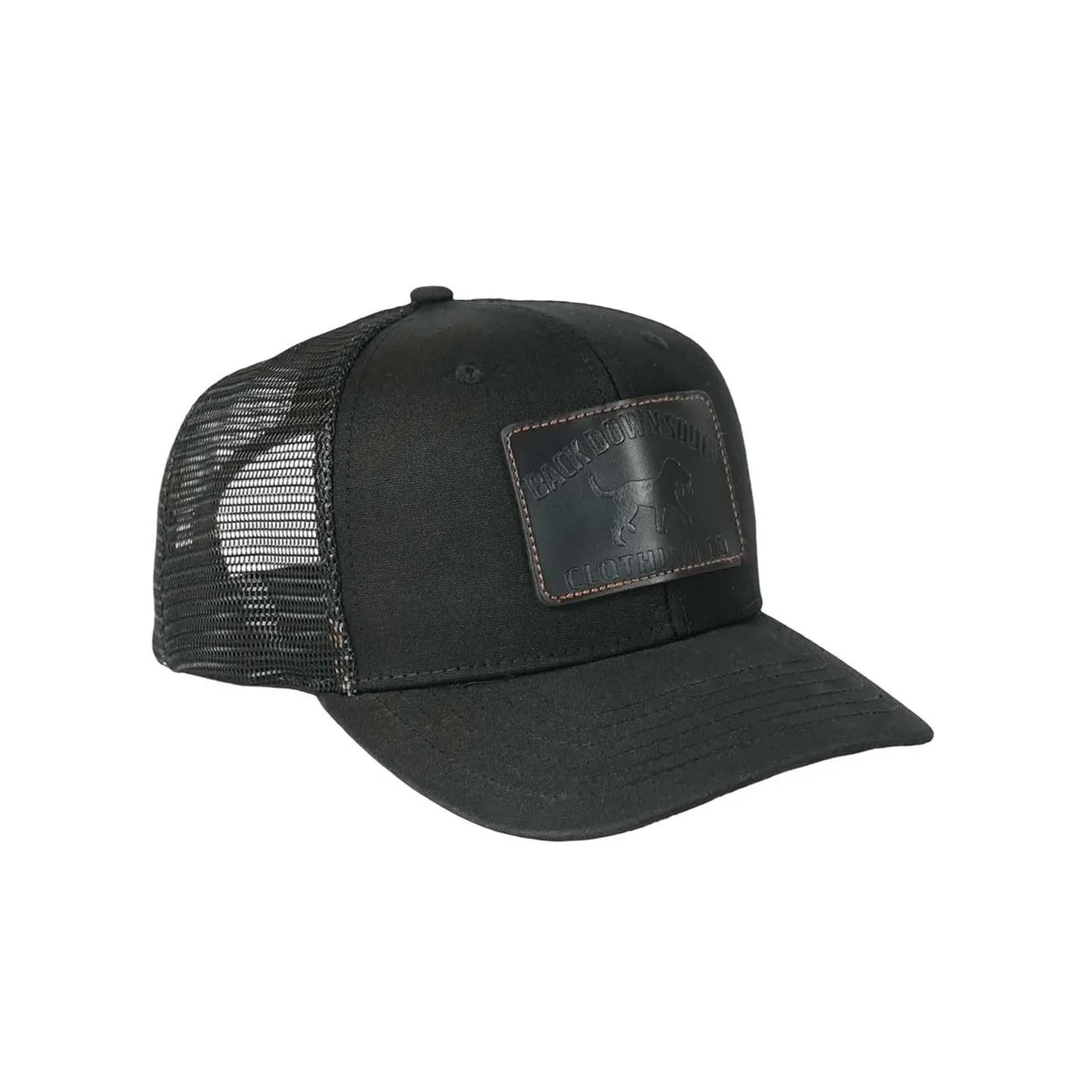 Waxed Rancher Hat - Black