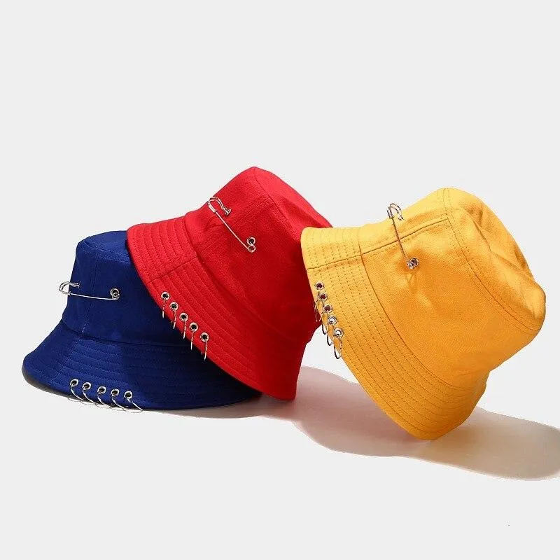 Women's Bucket Hat Women Flat Fashion Bob Hat Fishing Summer Cap